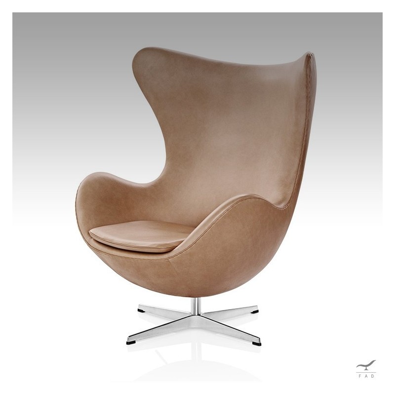 Modern Chair Egg | Fiberglass Cast Shell Chair by Arne Jacobsen
