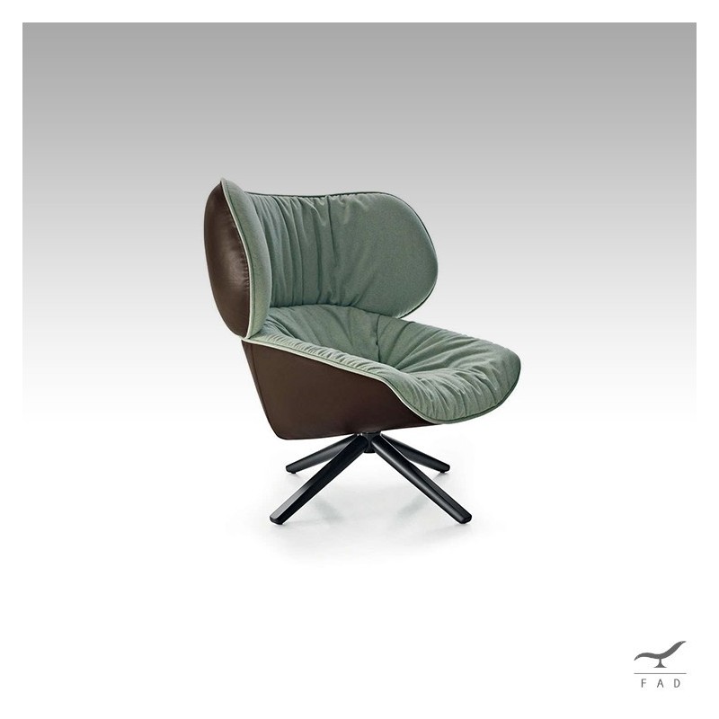 Tabano Chair – Luxury Designer Armchair with Matching Pouf | FADESIGN