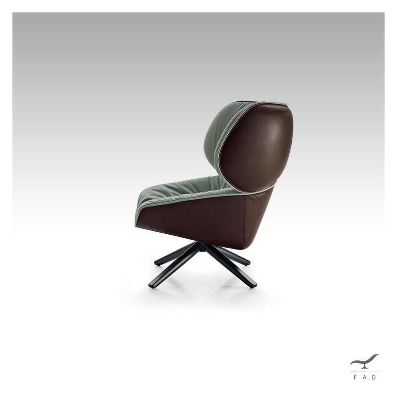 Tabano Chair – Luxury Designer Armchair with Matching Pouf | FADESIGN