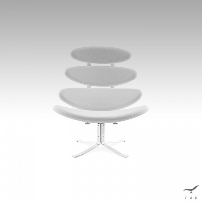 Corona Chair by Poul Volther: Unique and Comfortable Sculptural Design
