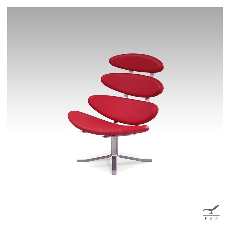 Corona Chair by Poul Volther: Unique and Comfortable Sculptural Design