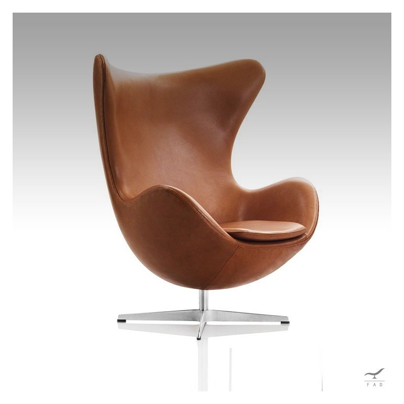 Modern Chair Egg | Fiberglass Cast Shell Chair by Arne Jacobsen