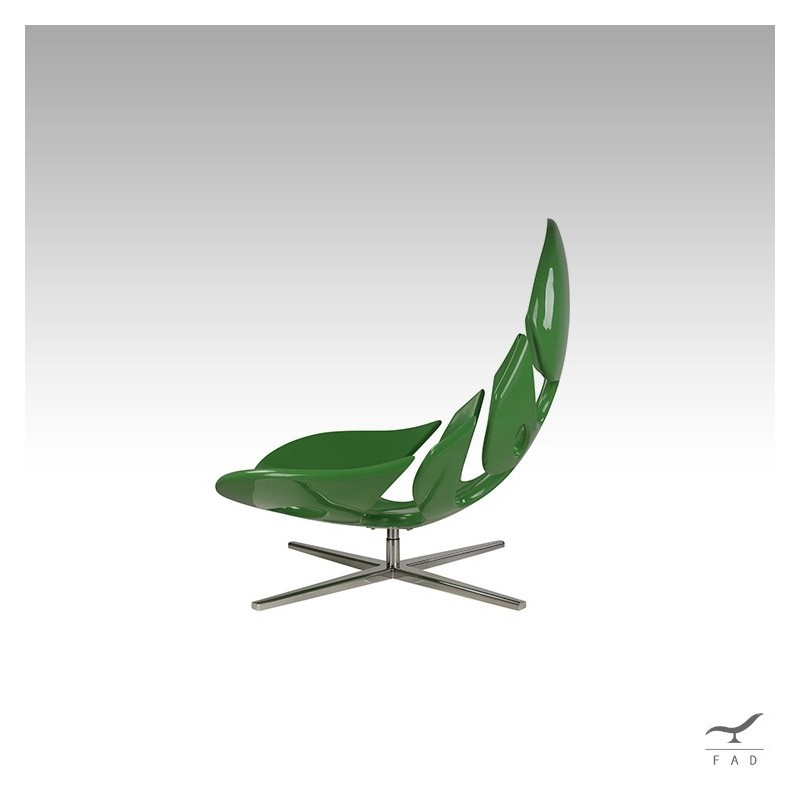 Sedia ispirata a Monstera - Design contemporaneo e futuro, arte e natura in un unico capolavoro