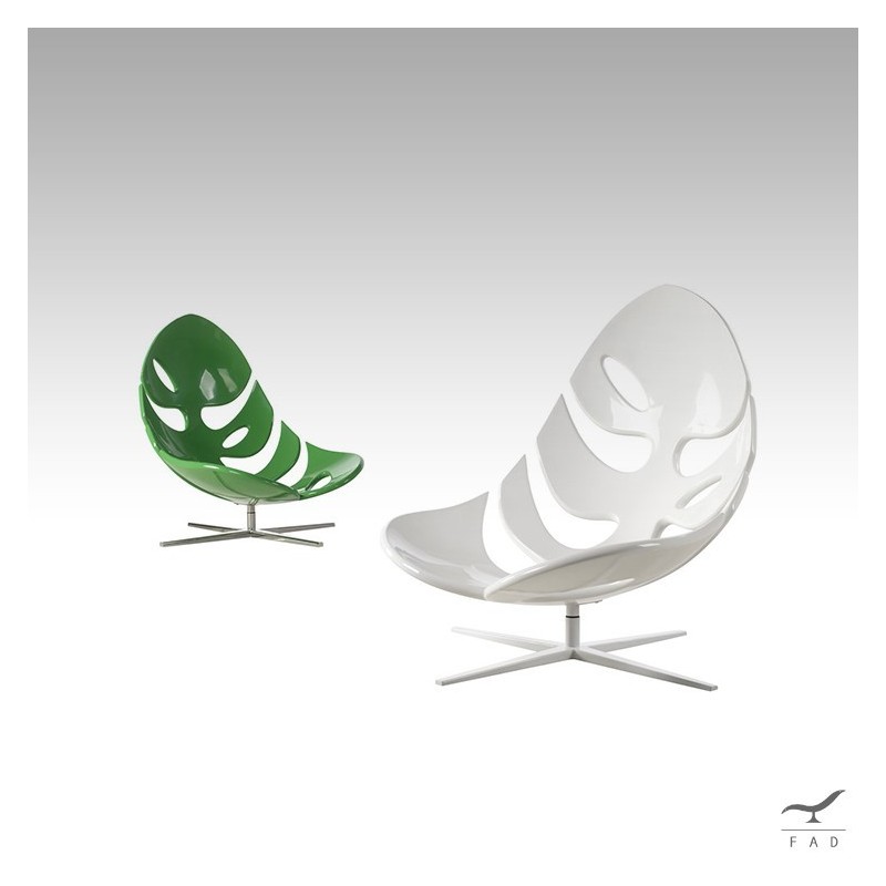 Sedia ispirata a Monstera - Design contemporaneo e futuro, arte e natura in un unico capolavoro