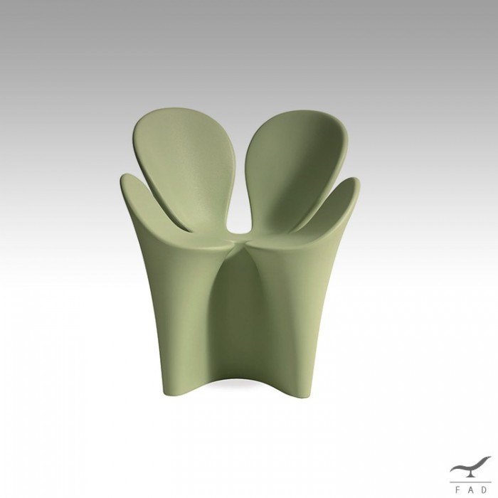 Organic Clover Chair | Weatherproof Polyethylene Design | Indoor Outdoor Use