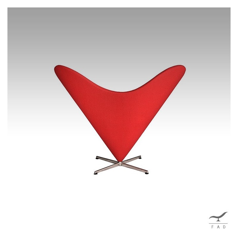 Heart Chair Inspired Modern Armchair | Unique Design - Buy Now
