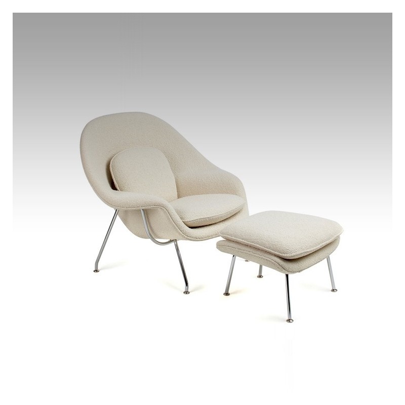 Poltrona ispirata alla Womb Chair - Confortevole e moderna