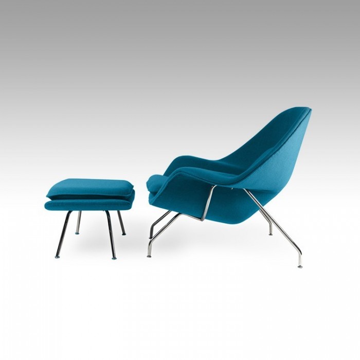 Poltrona ispirata alla Womb Chair - Confortevole e moderna