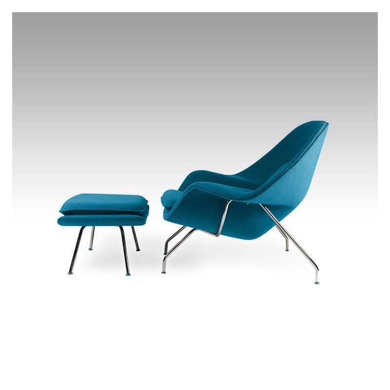 Poltrona ispirata alla Womb Chair - Confortevole e moderna
