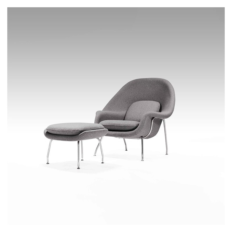 Poltrona ispirata alla Womb Chair - Confortevole e moderna