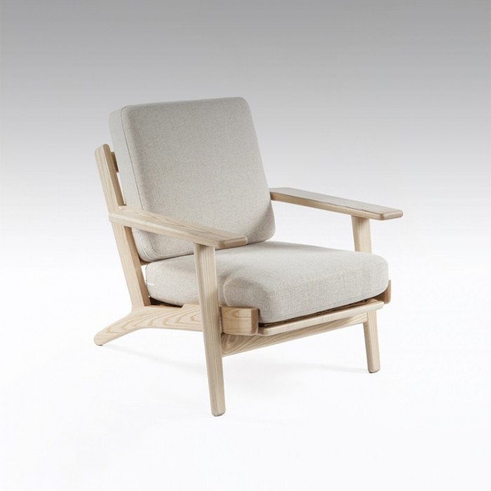 Inspired by Ge 290 Plank Armchair model