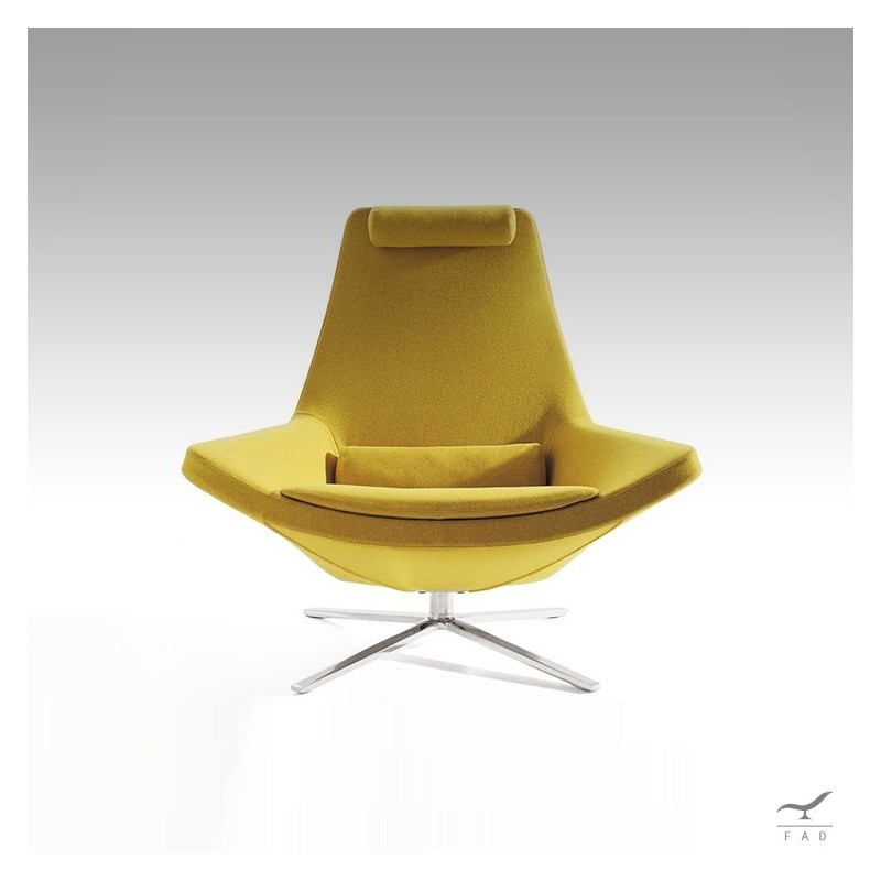 Poltrona da relax girevole Metropolitan Armchair - Design moderno e comfort