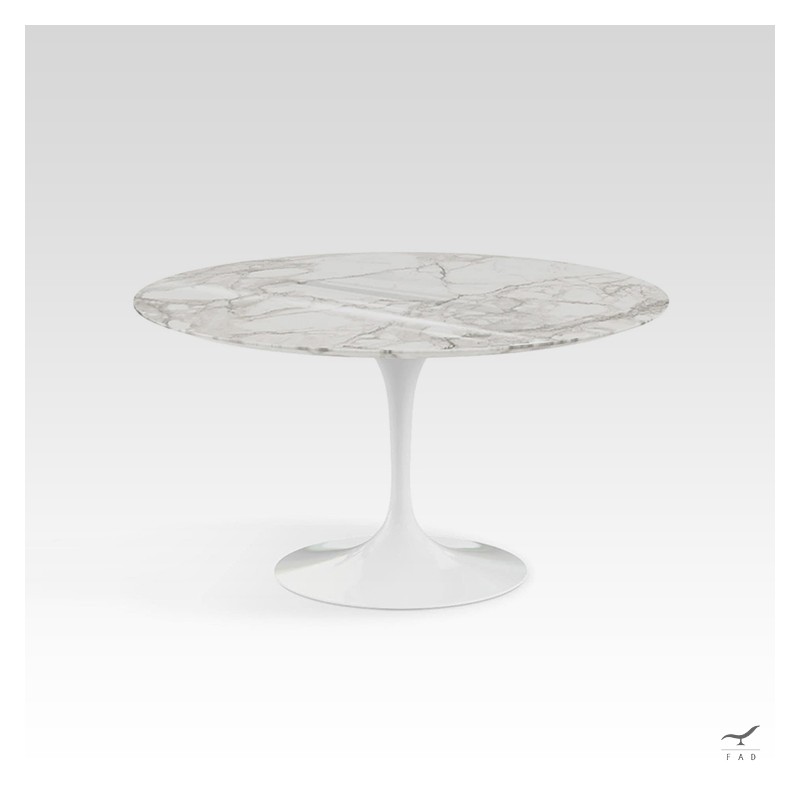 Tavolo da pranzo Saarinen Tulip in marmo - Design iconico e moderno