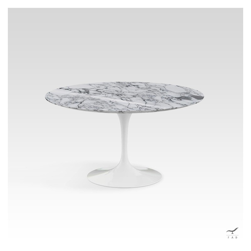 Tavolo da pranzo Saarinen Tulip in marmo - Design iconico e moderno