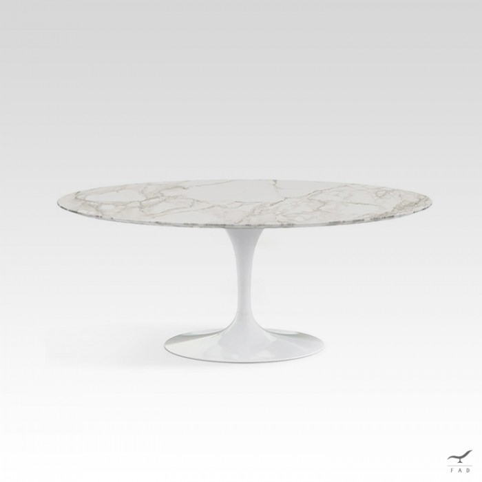 Tulip oval dining table modello