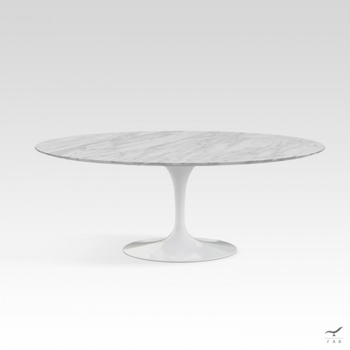 Tulip oval dining table modello