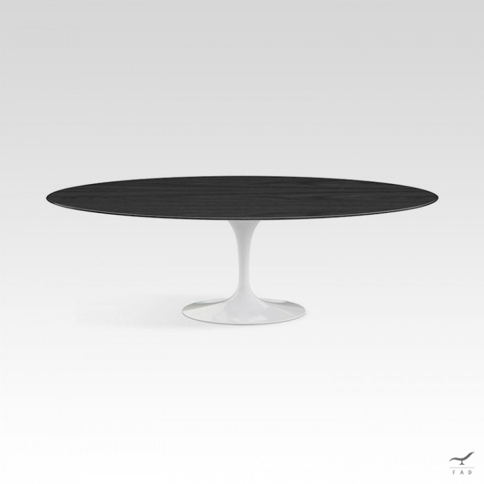 Tavolo da pranzo Saarinen Tulip - Design iconico del moderno, base nera o bianca
