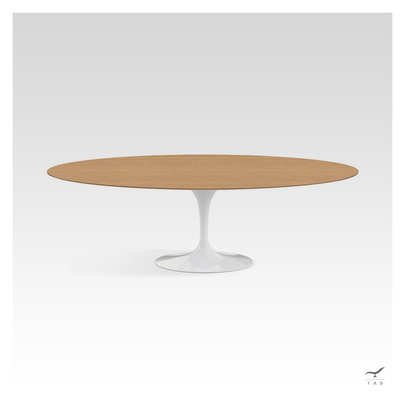 Tavolo da pranzo Saarinen Tulip - Design iconico del moderno, base nera o bianca