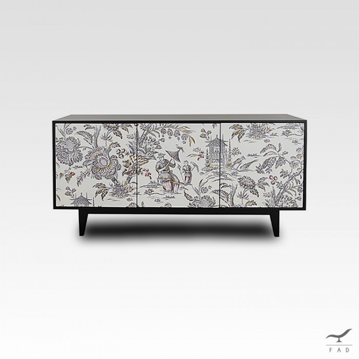Sideboard Decorated in Chinese Style