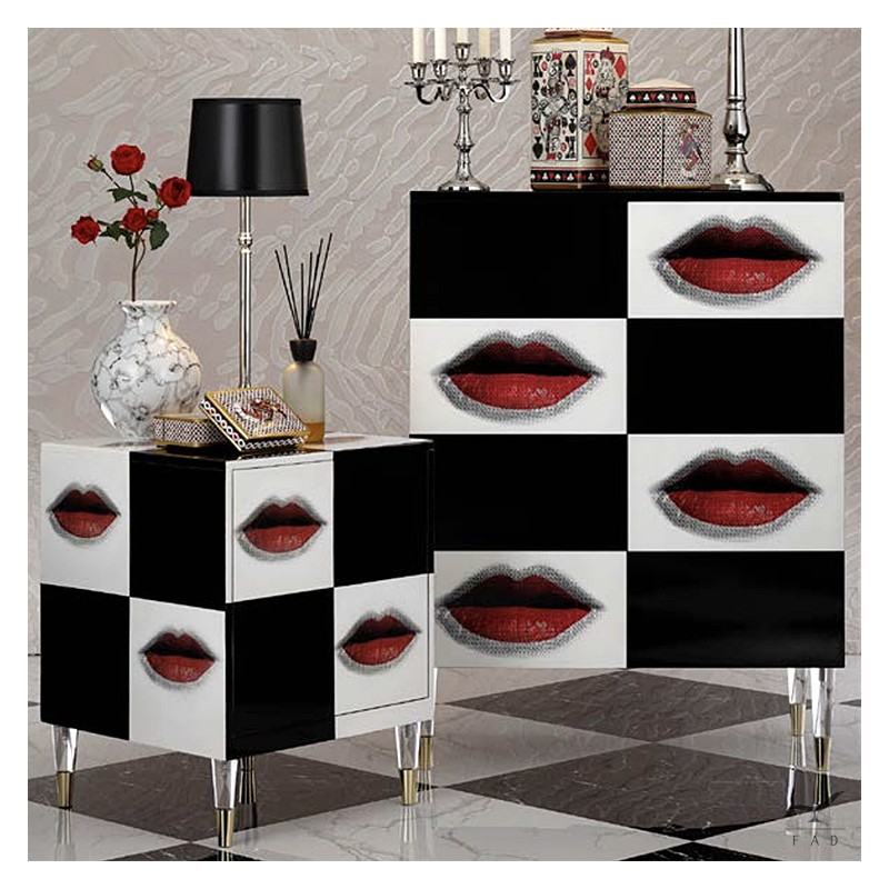 Credenza design ispirata a Lina Cavalieri - Comoda e funzionale