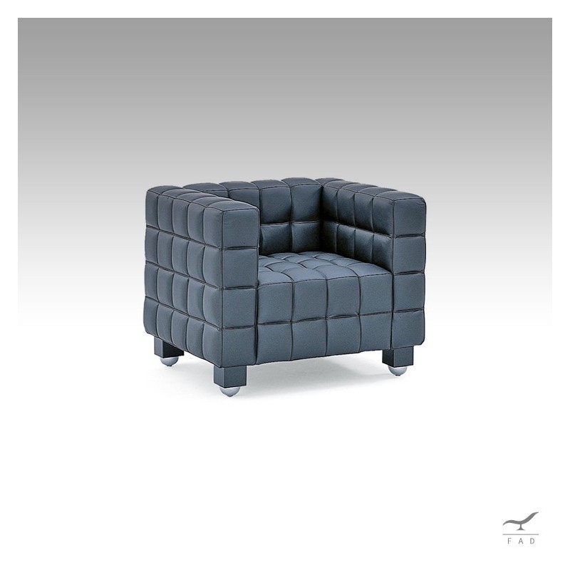 Luxury Kubus Armchair Inspired by Josef Hoffman - Contemporary Design