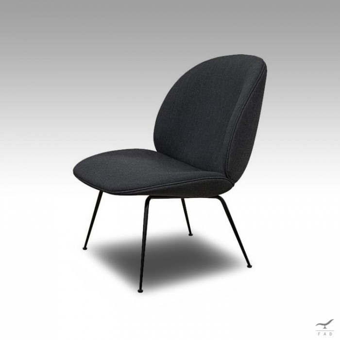 Inspired by beetle lounge chair model by Gubi