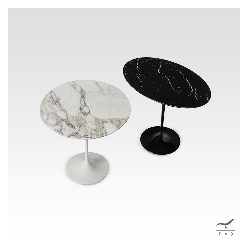 Tavolino Saarinen Tulip in Marmo - Icona Design Moderno