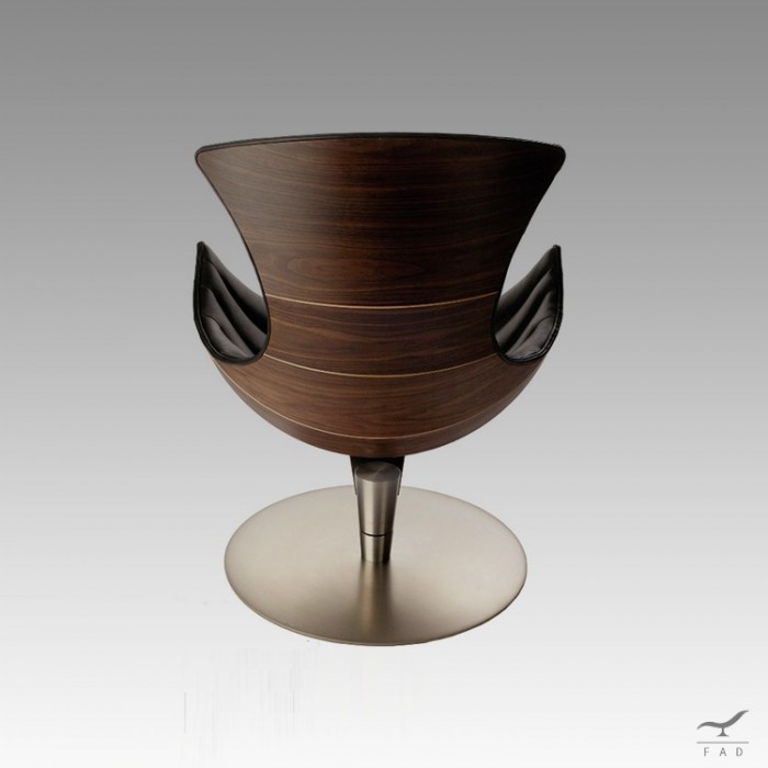 Unique Lobster Armchair | Organic Design with Wooden Exoskeleton