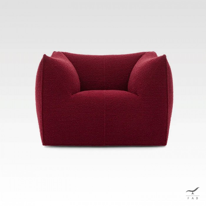 MAMBO Chair – Soft Italian lounge chair inspired by 70s design