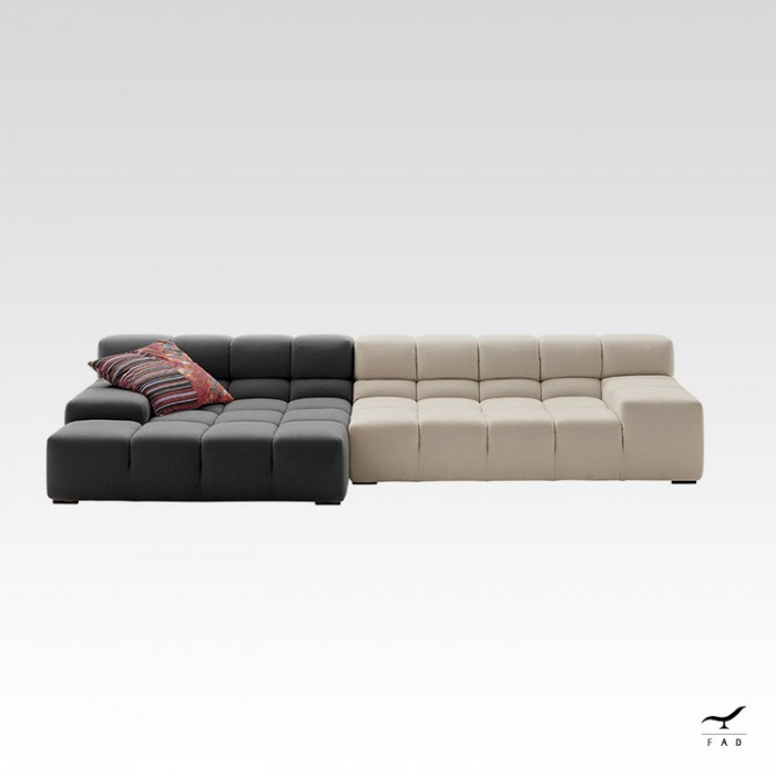 Sofa inspired by the Tufty Time model