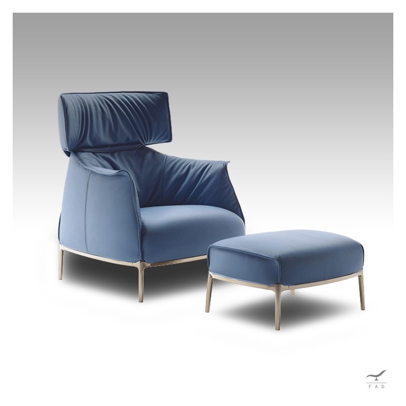 Luxury High Back Armchair | Elegance and Comfort | Free Shipping