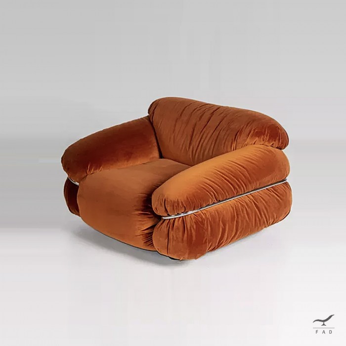 Poltrona Sesann - Design originale di Gianfranco Frattini per Tacchini