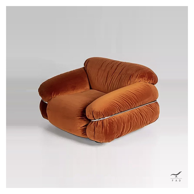 Poltrona Sesann - Design originale di Gianfranco Frattini per Tacchini