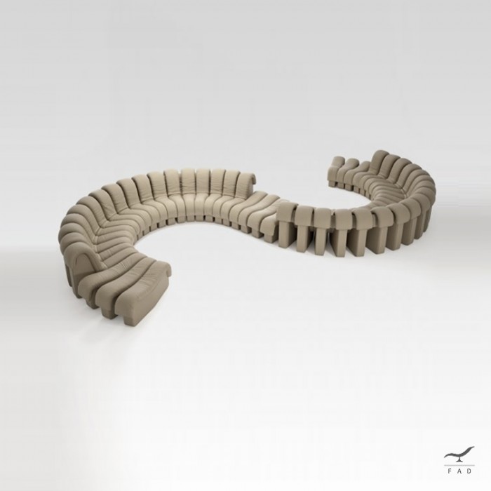 Luxury Snake-Inspired Sofa | Infinite Modular Design | Buy Online