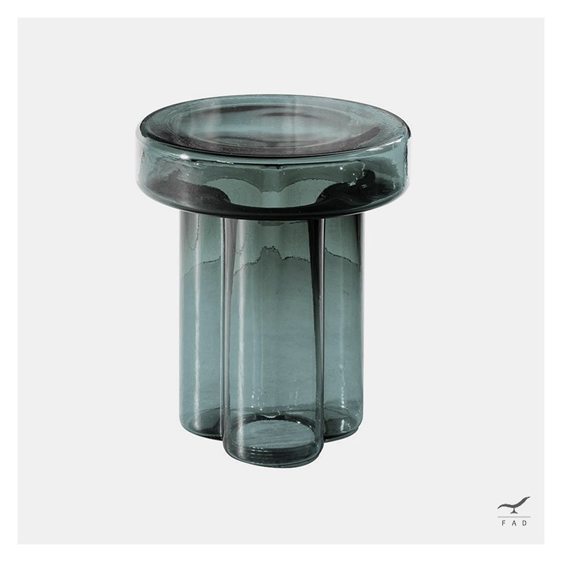 Unique Blown Glass Table - Handcrafted in Murano Furnace