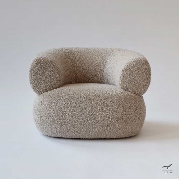 Modern Puffer Chair - Elegant and Comfortable Seating for Living Room and Bedroom