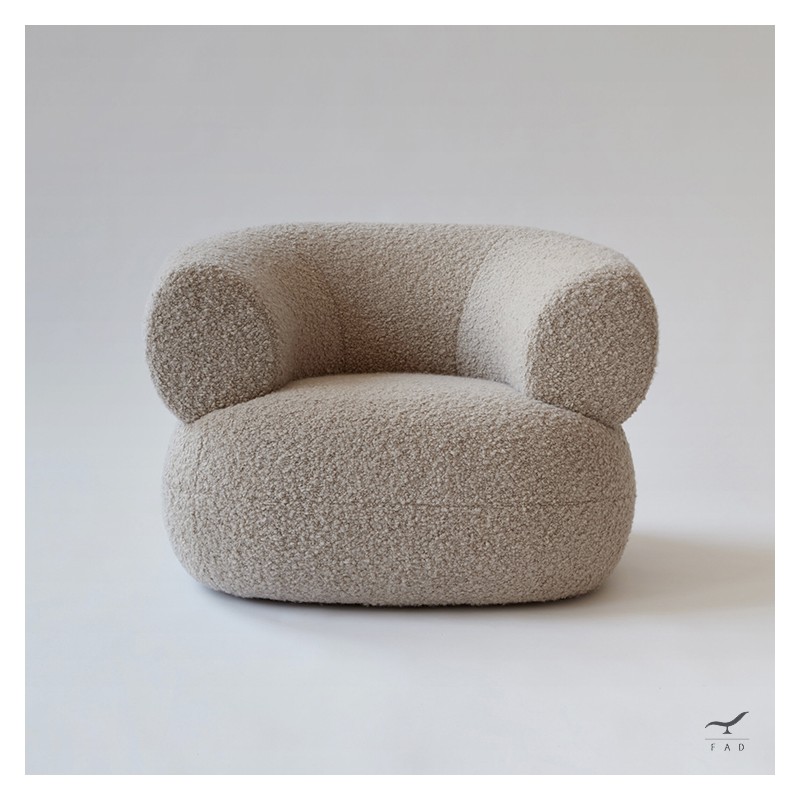 Modern Puffer Chair - Elegant and Comfortable Seating for Living Room and Bedroom