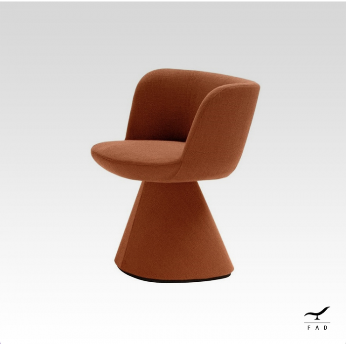 Flower chair: perfect armchair to combine with a design table