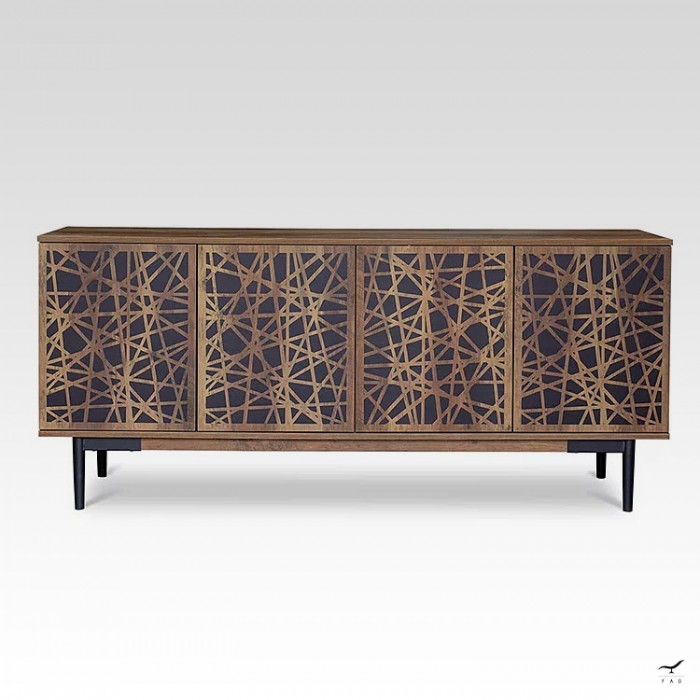 SPACELIGHT sideboard that recalls the lights of space