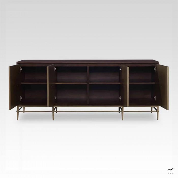 SUNSHINE sideboard inspired by the sun's rays