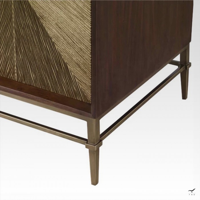 SUNSHINE sideboard inspired by the sun's rays