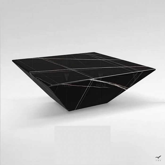 Coffee table PIRAMIDE inverted pyramid inspired by that of the Louvre