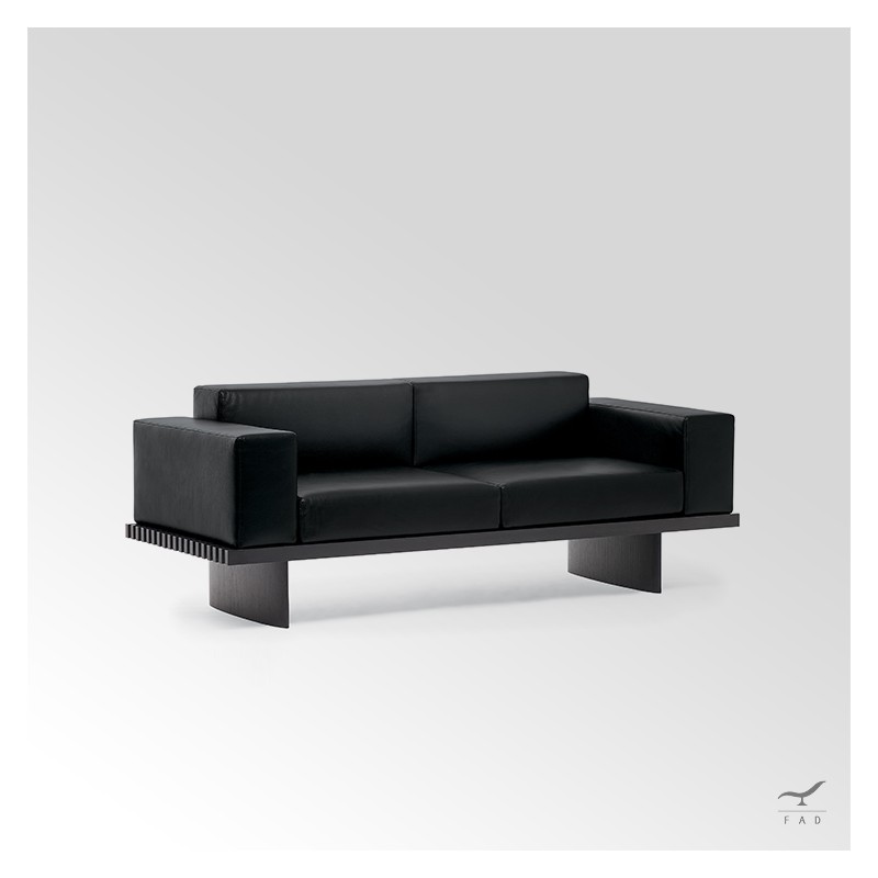 Refolo Bench Reissue by Charlotte Perriard - Adjustable Seat Cushions