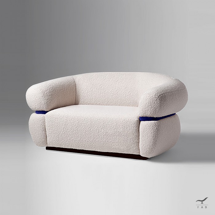 Malibù sofa conical shape