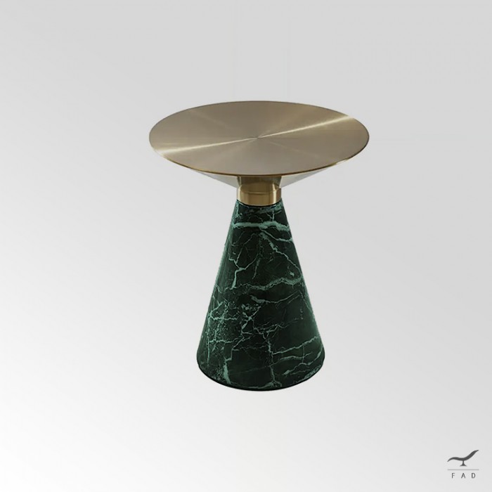 ROOF coffee table in marble with a modern design