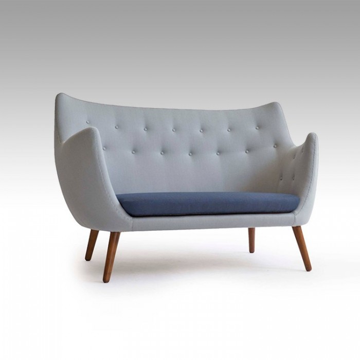 Divano ispirato al modello Poet sofa (two seat)