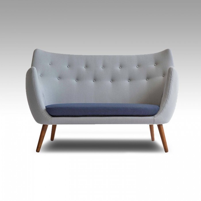 Divano ispirato al modello Poet sofa (two seat)