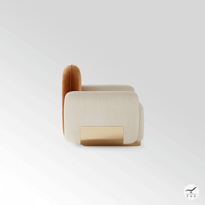 Poltrona GERALD raffinata ed elegante