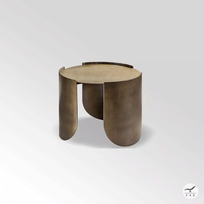 Tavolino SIRIUS con top in marmo o legno