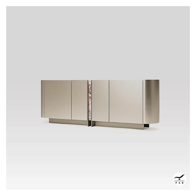 Credenza in Legno con Piano in Marmo - Design di Lusso - Scopri le Diverse Qualità